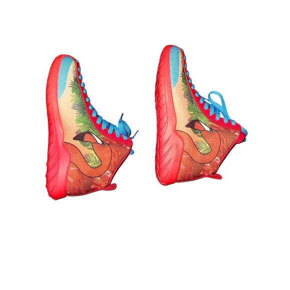 Soulsfeng Red Flamingo High Top Fashion Streetwear sneakers Women’s Size… - Picture 5 of 6